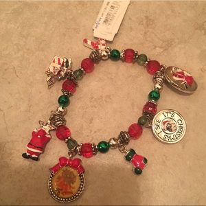 Christmas charm bracelet from Blue Tulip